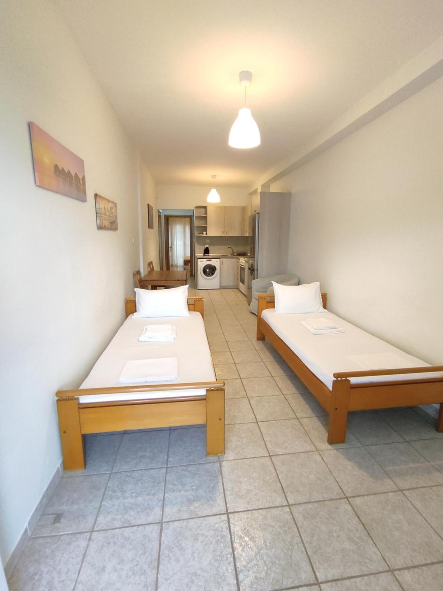 Sea View Apartments Nikos Néa Péramos Exterior foto