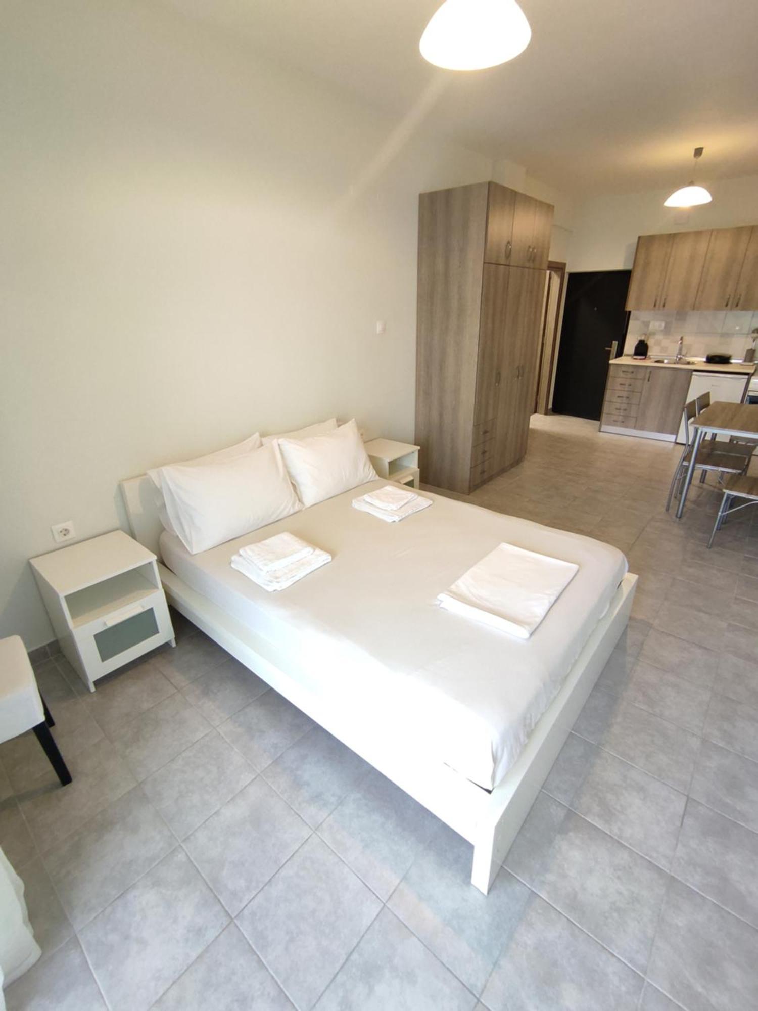 Sea View Apartments Nikos Néa Péramos Exterior foto